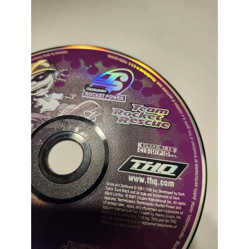 Rocket Power: Team Rocket Rescue (Sony PlayStation 1, 2001) Disc Only Untested